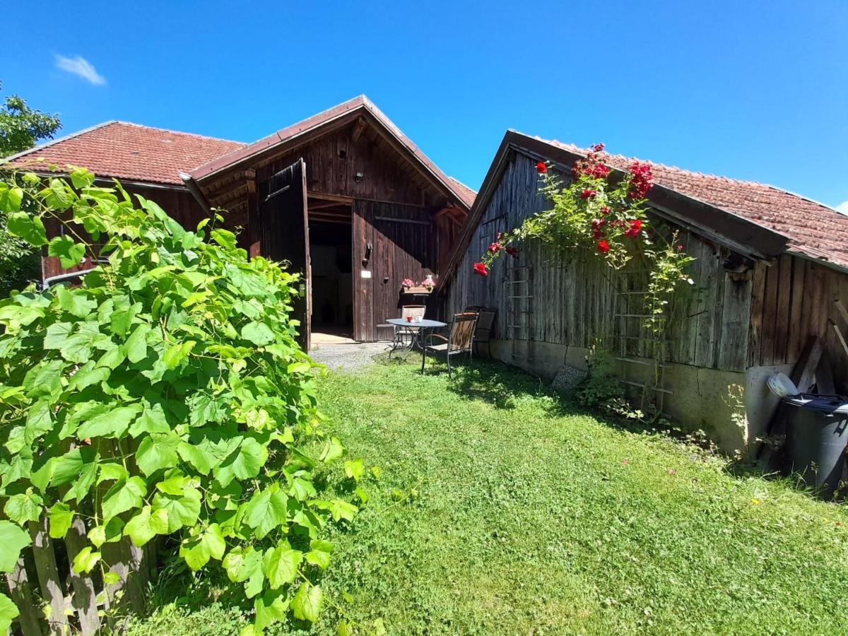 Ferienwohnung Im Seidlerhof Mit Balkon Und Garten Röhrnbach Esterno foto